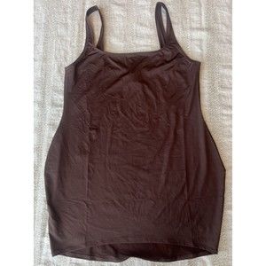 3X Skims Swim Tank Dress in Cocoa SW-DRS-0005